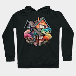 The houses of Ōsaka Hoodie